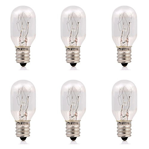 15 Watt Himalayan Salt Lamps Bulbs and Night lights Replacement Light bulbs lamps 2.15" - fits E12 Socket Candelabra Base night light night lamp bulbs