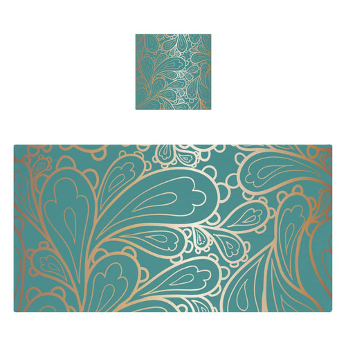 Paisley Flower Bath Towel Set Cotton Bath Towels for Bathroom Bathroom Towels Sets Clearance 1 Bath Towel 1 Washcloth Soft Absorbent Shower Towels for Spa Beach