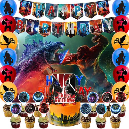 45 Pcs Monster Theme Party Supplies Including happy Birthday Banner Cake&Cupcake Topper Balloons Backdrop for Boys Girls Birthday Wall Decorations 45 Pcs Monster Theme Party Supplies Including happy Birthday Banner Cake&Cupcake Topper Balloons Backdrop for Boys Girls Birthday Wall Decorations