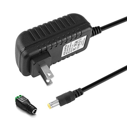 ALSISK LED Lighting Power Supply,12V 1A 12W Power Adapter,AC 100-240V to DC 12V Switching Transformer Plug for LED Strip Light Rope Light UL Approve