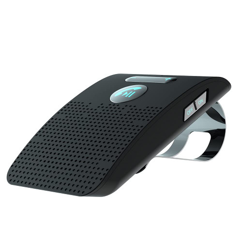 MACHSWON Hands Free Car Kit Speakerphone Speaker Phone Sun Visor Clip Car Handsfree Kit Sun Visor Clip Audio Receiver Speakerphone Car
