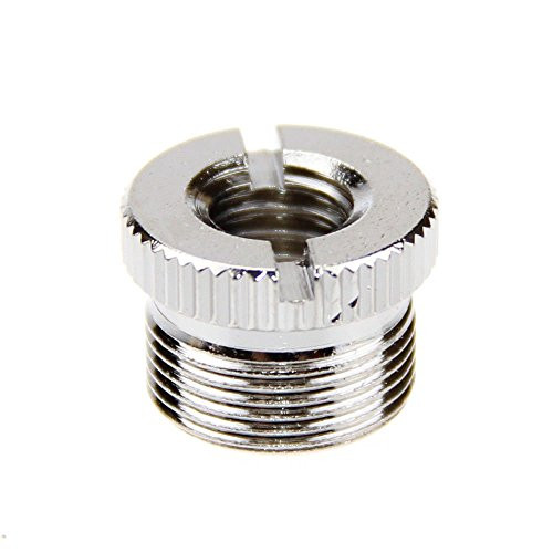 CAMVATE 5/8" Male to 3/8" Female Screw Thread Adapter for Microphone Stand