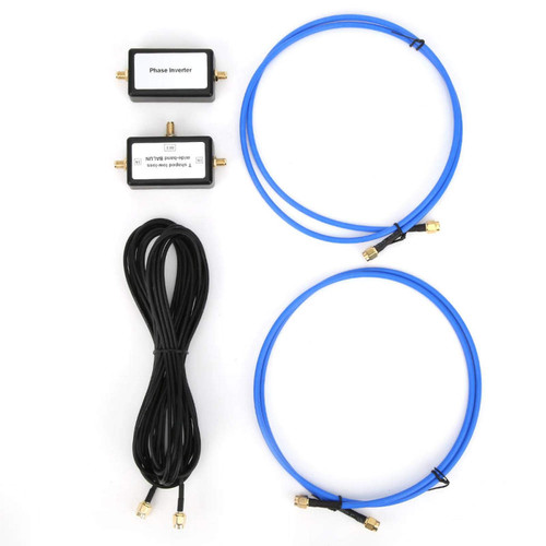 Magnetic Antenna Portable Passive Loop Antennas HF Response 10kHz to 30 MHz 250 mW 2PCS Linker 3PCS Connection Line