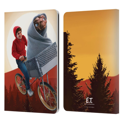 Head Case Designs Officially Licensed E.T. Elliot and E.T. Graphics Leather Book Wallet Case Cover Compatible with Kindle Paperwhite 1/2 / 3