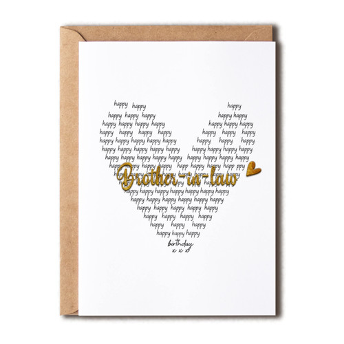 EruditeGifts Brother-In-Law Birthday Card - Birthday Card For Brother-In-Law - Inside Brother-In-Law Heart - Happy Birthday Card - Miss You Card For Brother-In-Law EruditeGifts Brother-In-Law Birthday Card - Birthday Card For Brother-In-Law - Inside Brother-In-Law Heart - Happy Birthday Card - Miss You Card For Brother-In-Law