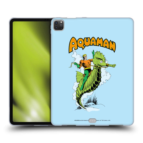 Head Case Designs Officially Licensed Aquaman DC Comics Storm Fast Fashion Soft Gel Case Compatible with Apple iPad Pro 12.9 2020/2021/2022