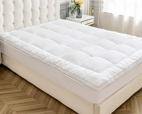 Maple Down Twin Size Mattress Pad Quilted Fitted Mattress Protector Cooling Pillow Top Mattress Cover Breathable Fluffy Soft Mattress Topper with 8-21" Deep Pocket?39x75 Inches, White Maple Down Twin Size Mattress Pad Quilted Fitted Mattress Protector Cooling Pillow Top Mattress Cover Breathable Fluffy Soft Mattress Topper with 8-21" Deep Pocket?39x75 Inches, White