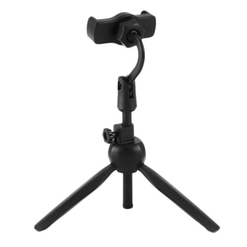 BESTOYARD Table Tripod Smartphone Stand Mobile Holder Phone Mount for Desk Cell Phone Holder Tablet Mount for Desk Rotatable Holder Phone Accessories 360 Degrees Bracket Desktop Adapter
