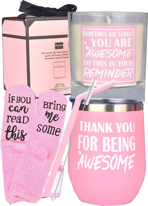 MEANT2TOBE Thank You Gifts, Thanks for Being Awesome, Thank You Gifts for Women, Your Awesome Gifts,Appreciation Gifts,Inspirational Gifts for Women MEANT2TOBE Thank You Gifts, Thanks for Being Awesome, Thank You Gifts for Women, Your Awesome Gifts,Appreciation Gifts,Inspirational Gifts for Women