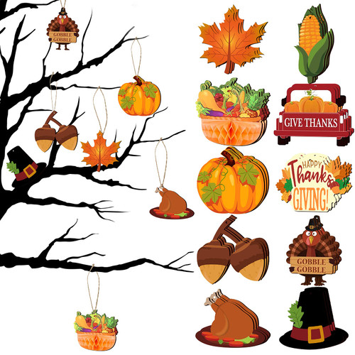 30 Pieces Fall Thanksgiving Wooden Ornaments Thanksgiving Pumpkin Cutouts Fall Mix Colorful Cutouts Turkey Maple Leaves Acorn Wooden Ornament Fall Hanging Ceiling (Simple Style, 60 Pieces) 30 Pieces Fall Thanksgiving Wooden Ornaments Thanksgiving Pumpkin Cutouts Fall Mix Colorful Cutouts Turkey Maple Leaves Acorn Wooden Ornament Fall Hanging Ceiling (Simple Style, 60 Pieces)
