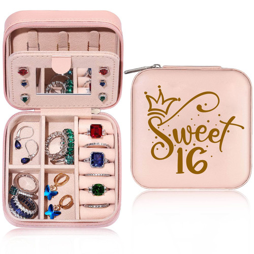 HonorUS Sweet 16 Gifts for Girls, 16th Sweet Sixteen Birthday Gifts for Girls, Unique Gifts for 16 Year Old Girl Granddaughter Daughter Niece(Case Only) HonorUS Sweet 16 Gifts for Girls, 16th Sweet Sixteen Birthday Gifts for Girls, Unique Gifts for 16 Year Old Girl Granddaughter Daughter Niece(Case Only)