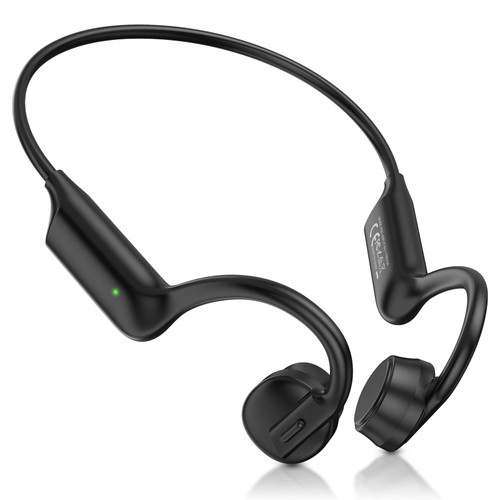 GUGTTR Bone Conduction Headphones Wireless Headphones Bluetooth 5.3 Open Ear Headphones with Microphones, 7H Playtime Sweatproof Sport Headset for Running, Cycling, Driving, Hiking GUGTTR Bone Conduction Headphones Wireless Headphones Bluetooth 5.3 Open Ear Headphones with Microphones, 7H Playtime Sweatproof Sport Headset for Running, Cycling, Driving, Hiking