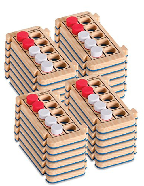 hand2mind Foam Ten-Frames, Counting Tens in Preschool/Kindergarten (Pack of 24)