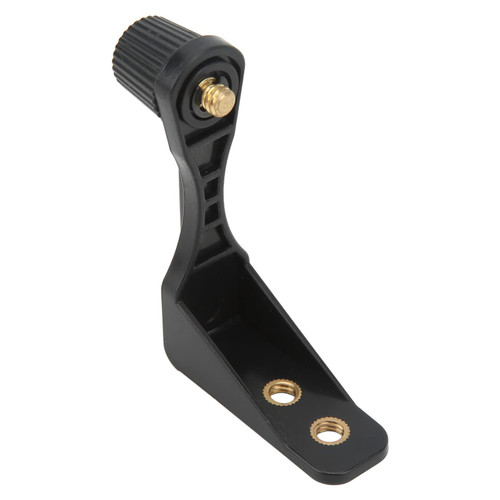 KIMISS Binocular Tripod Mounting Adapter L Shaped Mount Holder L Type Metal Binocular Fixed Bracket Tripod Adapter Mount Holder Tripod Bracket with 1/4inch Screw Hole