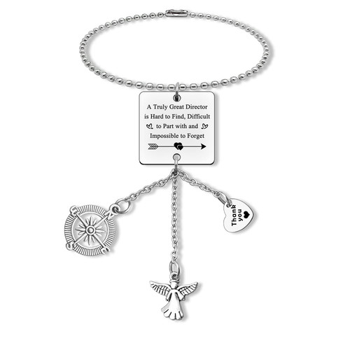 Director Gift Director Car Hanging Charm for Rearview Mirror Theater Director Preschool Director Principal Appreciation Gifts Band Theater Movie Director Thank You Gifts Coworker Farewell Gift