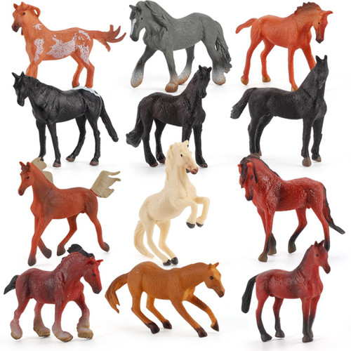 LEBERY Horse Figurines Toys Set Farm Animal Toy Realistic Plastic Horse Figures Mini Toy Horses Playset Horse Club for Cake Topper Christmas Birthday Gift Horse Party Supplies Education Toys for Kids LEBERY Horse Figurines Toys Set Farm Animal Toy Realistic Plastic Horse Figures Mini Toy Horses Playset Horse Club for Cake Topper Christmas Birthday Gift Horse Party Supplies Education Toys for Kids
