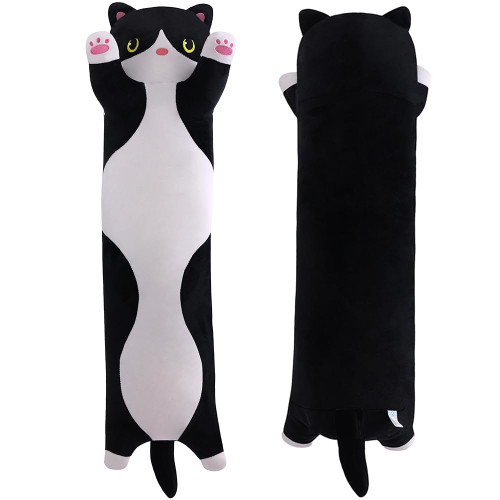MIAOHAHA 43.2in Long Plush Cat Toy Pillow Stuffed Animal Cat Kids Plush Toy Pillow for Kids and Girls Toy Doll(110cm/43.2in) MIAOHAHA 43.2in Long Plush Cat Toy Pillow Stuffed Animal Cat Kids Plush Toy Pillow for Kids and Girls Toy Doll(110cm/43.2in)