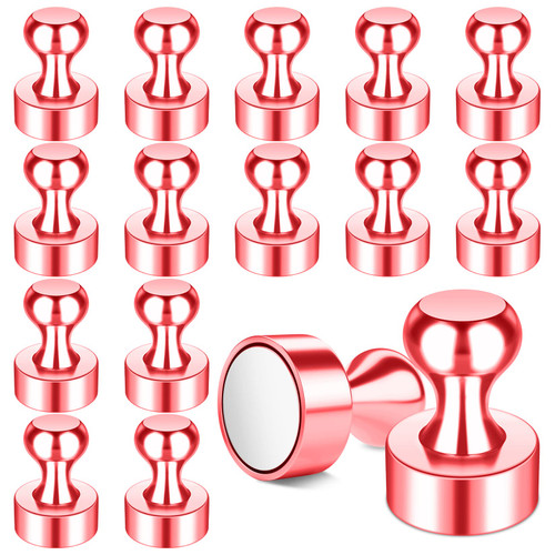 FINDMAG 16 Pack Whiteboard Magnets, Strong Magnets, Neodymium Magnets, Small Magnets for Crafts, Multi-Use Refrigerator Magnets for Hanging, Fridge, Kitchen (Rose Gold) FINDMAG 16 Pack Whiteboard Magnets, Strong Magnets, Neodymium Magnets, Small Magnets for Crafts, Multi-Use Refrigerator Magnets for Hanging, Fridge, Kitchen (Rose Gold)