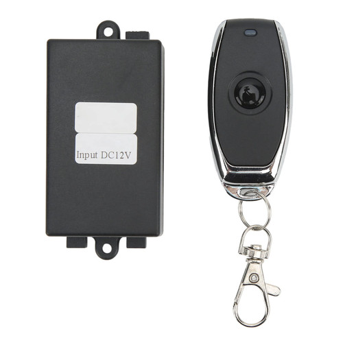 Wireless Remote Control Switch Momentary Single Button High Sensitivity Remote Control Switch with Relay 7A 12V