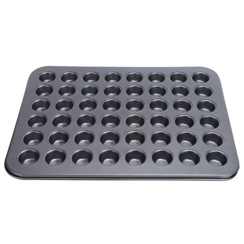 Cupcake Pan, 48?Cup Non?Stick Mini Round Cupcake Pan Tray Baking Mould Bakeware Cooking Accessory