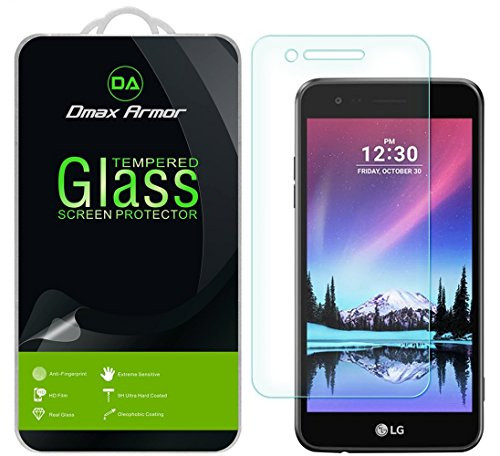 [2-Pack] Dmax Armor for LG Rebel 3 LTE [Tempered Glass] Screen Protector with Lifetime Replacement Warranty