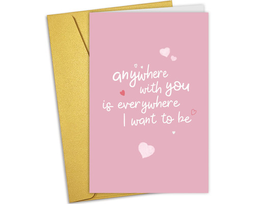 Nchigedy Sweet Anniversary Card for Husband Wife, Valentine's Day Card for Him Her, Romantic Love Card for Fiance Men Women Nchigedy Sweet Anniversary Card for Husband Wife, Valentine's Day Card for Him Her, Romantic Love Card for Fiance Men Women