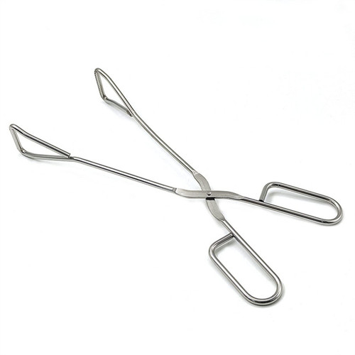 OPDENK Stainless Steel Food Tongs,Heavy Duty Kitchen Tongs Clip Clamp for BBQ,Barbecue,Cooking,Buffet Pliers,Scissors Tongs (12 inch)