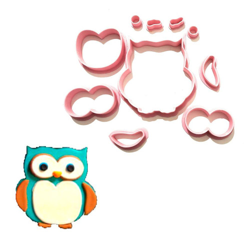 T3D Cookie Cutters Owl Kit 10pcs Cookie Cutter, Suitable for Cakes Biscuit and Fondant Cookie Mold for Homemade Treats T3D Cookie Cutters Owl Kit 10pcs Cookie Cutter, Suitable for Cakes Biscuit and Fondant Cookie Mold for Homemade Treats