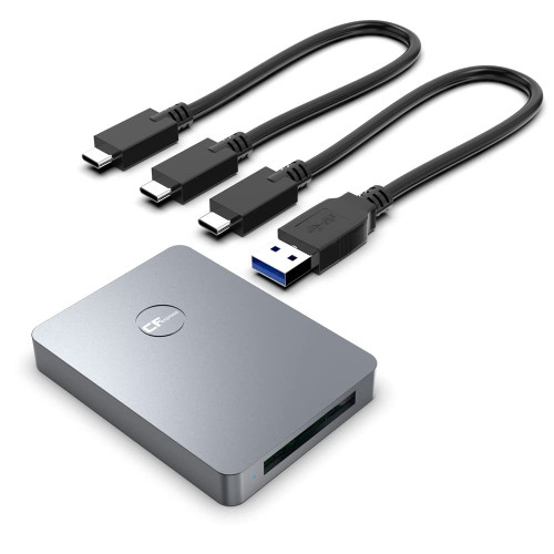 Sintech USB 3.0 CFexpress Card Reader,USB 3.1 Gen 2 10Gbps CFexpress Type B Reader,Portable CFexpress Memory Card Adapter