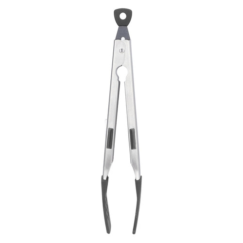 Kitchen Tongs,304 Stainless Steel Tongs for Cooking, Grill Tongs, Food Tong Thickened 304 Stainless Steel Anti Slip Corrosion Resistant Barbecue Tongs for Restaurant Kitchen Baking(black)