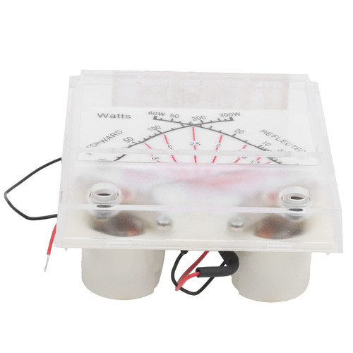 SWR Watt Meter,Watt Meter,Power Meter,Durable Double Needle 60/300W Power Meter Transmitter with Backlight,Power Consumption Meter