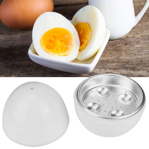 Egg Cooker for Microwave,Egg Boiler,Egg Capacity Microwave Egg Cooker for Hard Boiled Eggs,Egg Cooker Microwave Boiler Steamer for 4 Eggs Home Cooking Utensils Kitchen Accessory
