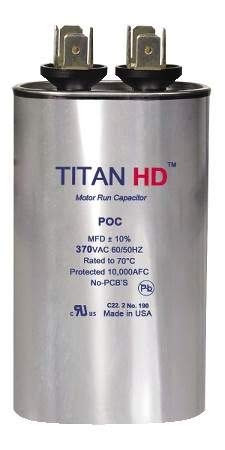 Packard Titan Hd Motor Run Capacitor Oval Pocf10a
