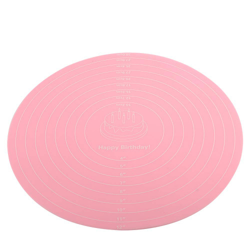 Heat Resistant Silicone Baking Mat with Measurements Non Stick Pastry Mat for Rolling Dough Silicone Molds for Baking