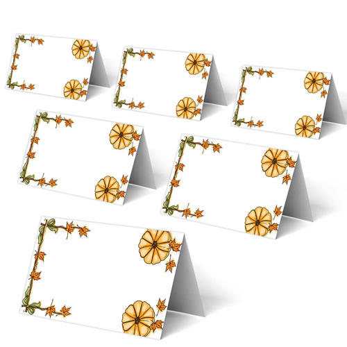 Thanksgiving Decorations for Party,Rustic Wedding Table Name Number,Seating Cards,Tent Cards,Buffet Table Cards,Party Supplies,Place Cards for Wedding or Party,A Set of 25 Foldable Seat Cards-2