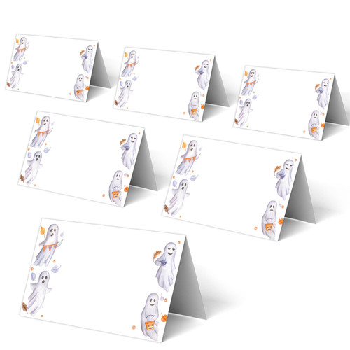Halloween Decorations for Party,Rustic Wedding Table Name Number,Seating Cards,Tent Cards,Buffet Table Cards,Party Supplies,Place Cards for Wedding or Party,A Set of 25 Foldable Seat Cards-9