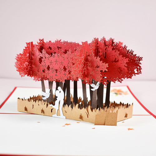 Kileubuto Wedding Card, Anniversary Card 3D Pop Up Greeting Card, Valentine Birthday Gift Card, Romantic Lovers Card with Couples Under Cherry Tree for Her, Him, Wife, Lovers, Husband, Girlfriend Kileubuto Wedding Card, Anniversary Card 3D Pop Up Greeting Card, Valentine Birthday Gift Card, Romantic Lovers Card with Couples Under Cherry Tree for Her, Him, Wife, Lovers, Husband, Girlfriend