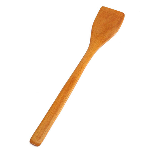 Raguso Nonstick Wooden Turner Fried Shovel Cooking Kitchen Utensils Shovel Long Handled Wood Corner Spatula Spoon Scraper (Light Wood Color) Raguso Nonstick Wooden Turner Fried Shovel Cooking Kitchen Utensils Shovel Long Handled Wood Corner Spatula Spoon Scraper (Light Wood Color)