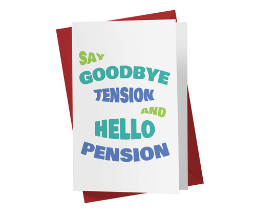 Retirement Card For Men and Women, Retirement Cards For Him Or Her, Single Large 5.5 x 8.5 Happy Retirement Card, Retirement Cards For Women, Large Retirement Card, Retirement Card For Coworker - Karto - Hello Pension Retirement Card For Men and Women, Retirement Cards For Him Or Her, Single Large 5.5 x 8.5 Happy Retirement Card, Retirement Cards For Women, Large Retirement Card, Retirement Card For Coworker - Karto - Hello Pension