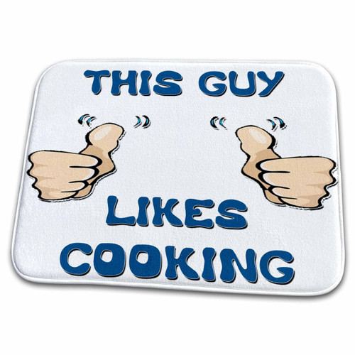 3dRose This Guy Likes Cooking - Bathroom Bath Rug Mats (rug-150310-1) 3dRose This Guy Likes Cooking - Bathroom Bath Rug Mats (rug-150310-1)