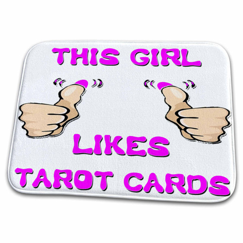 3dRose This Girl Likes Tarot Cards - Bathroom Bath Rug Mats (rug-150757-1) 3dRose This Girl Likes Tarot Cards - Bathroom Bath Rug Mats (rug-150757-1)
