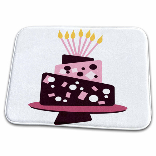 3dRose Lopsided Chocolate Raspberry Cake Cartoon - Bathroom Bath Rug Mats (rug-165473-1) 3dRose Lopsided Chocolate Raspberry Cake Cartoon - Bathroom Bath Rug Mats (rug-165473-1)
