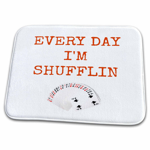 3dRose Every Day im Shufflin, Picture of Deck of Cards,... - Bathroom Bath Rug Mats (rug-172350-1) 3dRose Every Day im Shufflin, Picture of Deck of Cards,... - Bathroom Bath Rug Mats (rug-172350-1)