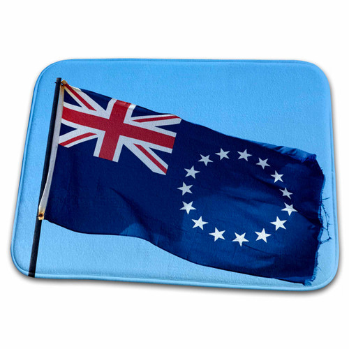 3dRose Cook Islands Flag, Muri Lagoon, Rarotonga, Cook... - Bathroom Bath Rug Mats (rug-367170-1) 3dRose Cook Islands Flag, Muri Lagoon, Rarotonga, Cook... - Bathroom Bath Rug Mats (rug-367170-1)