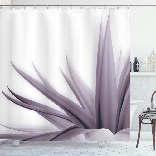 Ambesonne Flower Shower Curtain, Ombre Color Change Style Leaves Water Colored Print Calming Details Image, Cloth Fabric Bathroom Decor Set with Hooks, 69" W x 75" L, Mauve Coconut Ambesonne Flower Shower Curtain, Ombre Color Change Style Leaves Water Colored Print Calming Details Image, Cloth Fabric Bathroom Decor Set with Hooks, 69" W x 75" L, Mauve Coconut