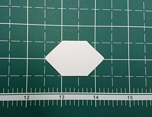 0.75" Elongated Hexagon English Paper Piecing EPP Set of 100