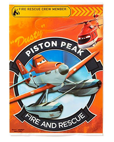 Disney "Planes 2" Folded Loot Bags, Party Favor