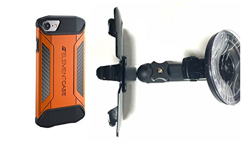 SlipGrip Car Holder for Apple iPhone 8 Using Element CFX Case HV