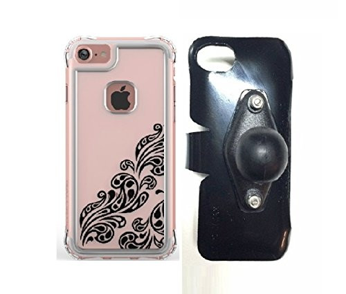 SlipGrip RAM Holder for Apple iPhone 8 Using Ballistic Jewel Essence Series Case