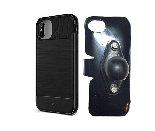 SlipGrip RAM Holder for Apple iPhone X Using Caseology Valut Case